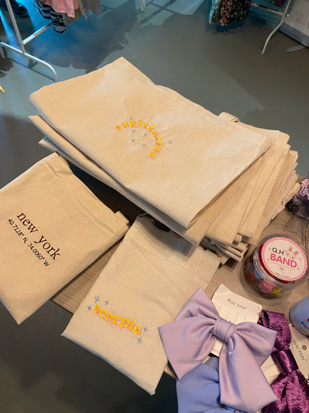 Embroidered Totebags