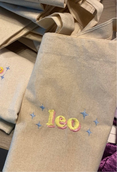 Embroidered Totebags